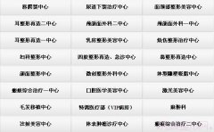 北京八大处整形医院整形价格表【较新报价】